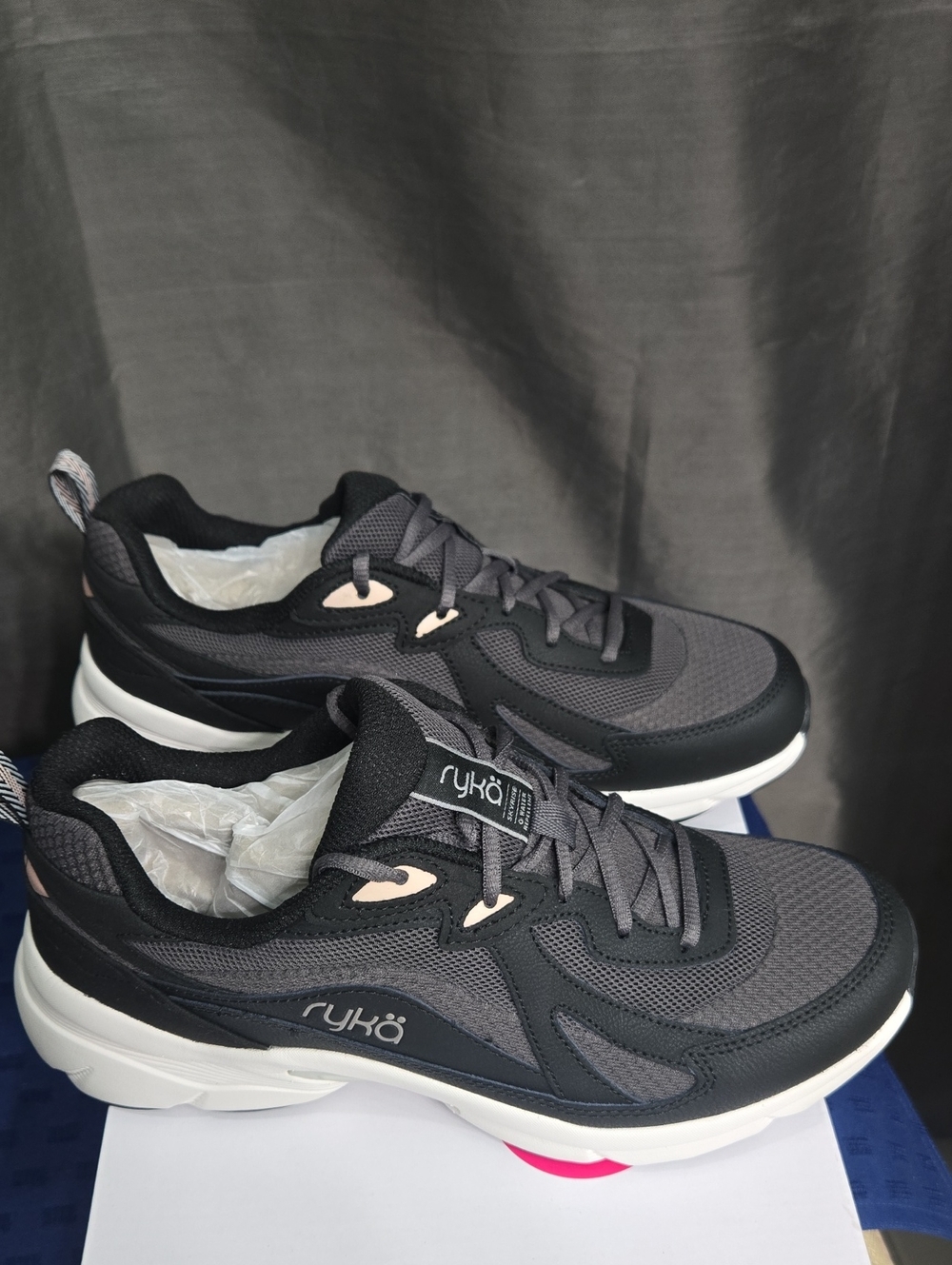 Ryka Black and White Women's Athletic Sneakers